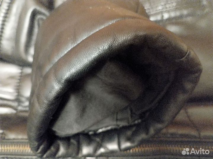 Кожаная куртка мужская 52 54