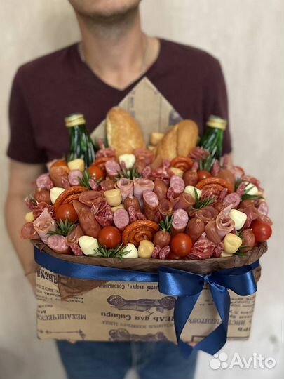 Съедобные букеты для мужчин