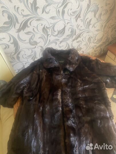 Шуба норковая 52 54 автоледи