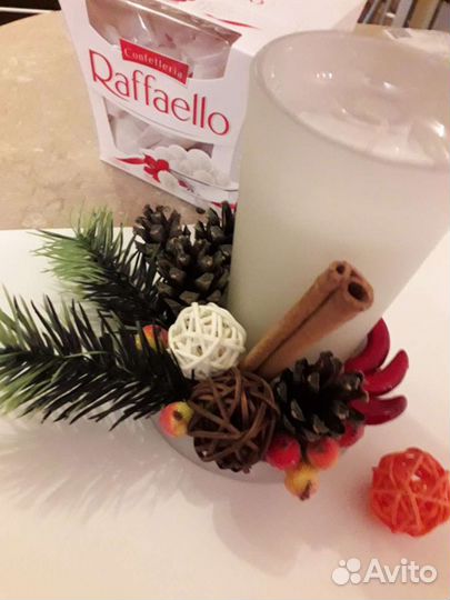 Новогодний подсвечник