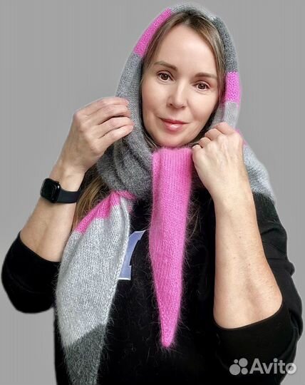 Вязаная косынка