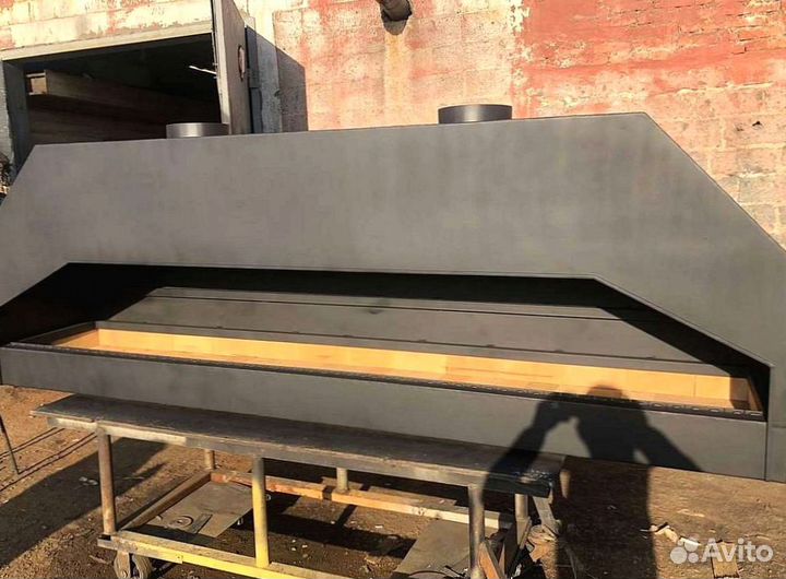 Мангал с дымоходом Мд-06