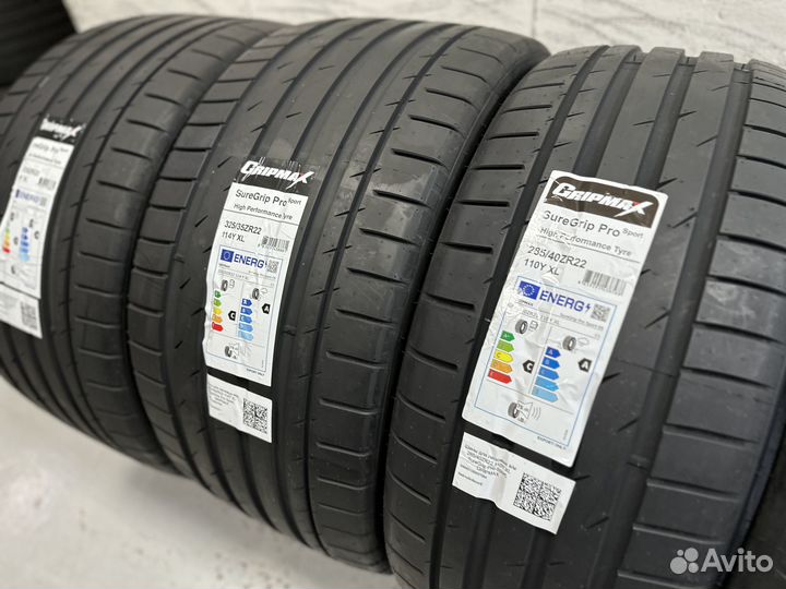 Gripmax SureGrip Pro Sport 285/40 R22 и 325/35 R22 114Y
