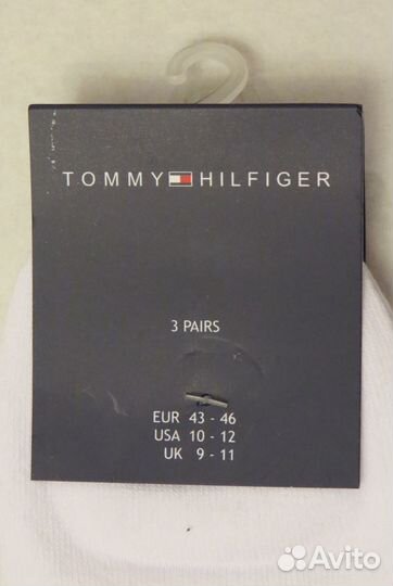 Tommy Hilfiger - мужские носки белые