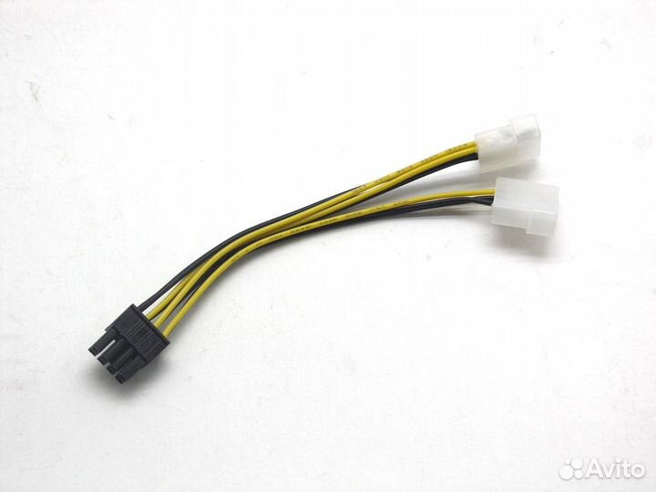 Переходник питания для видеокарт 2xMolex/8pin