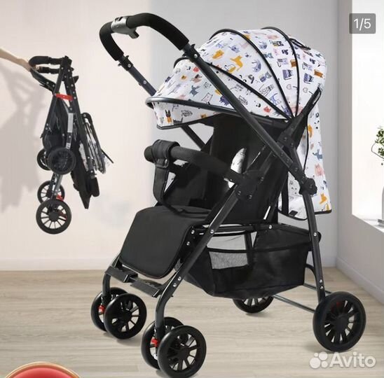 Коляска новая прогулочная