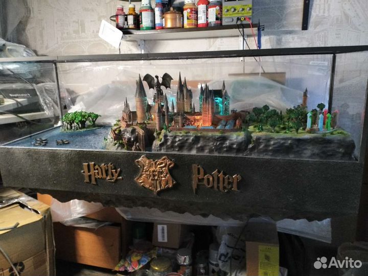 Диорама Замок Хогвартс. Гарри Поттер