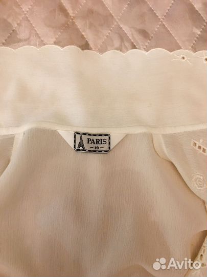 Блузка женская 52 - 54 белая Франция