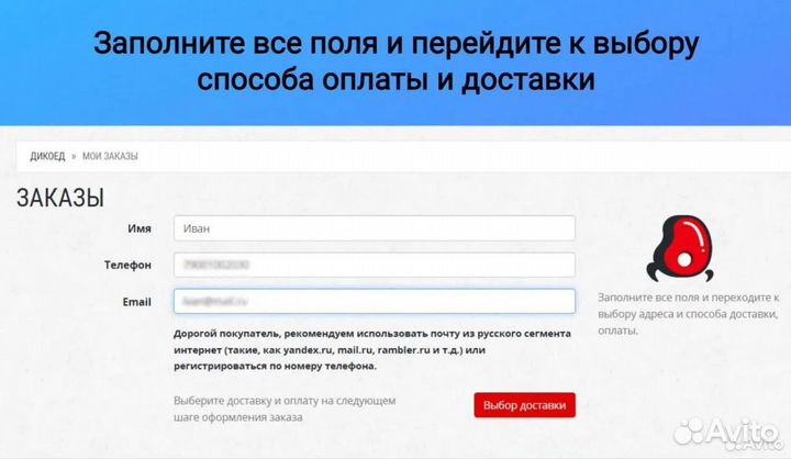 Облепиха очищенная дикорастущая замороженная Экстр