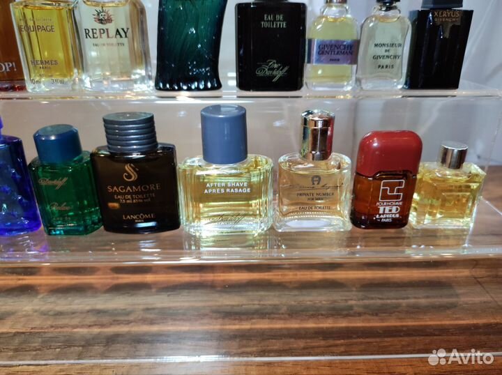 Винтажная мужская парфюмерия