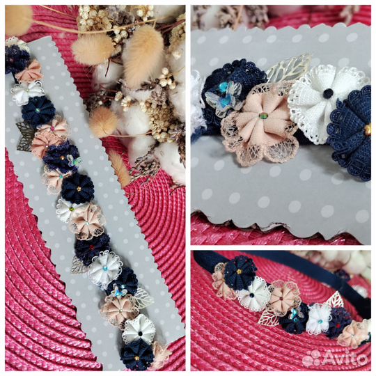 Повязка на голову для девочки