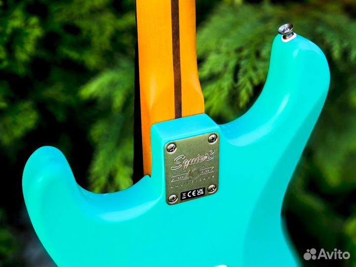 Squier 40th Anniversary Stratocaster Seafoam