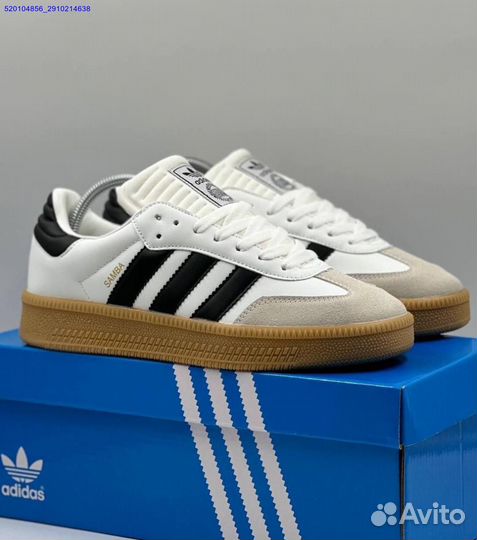 Кроссовки Adidas Samba White (Арт.89575)