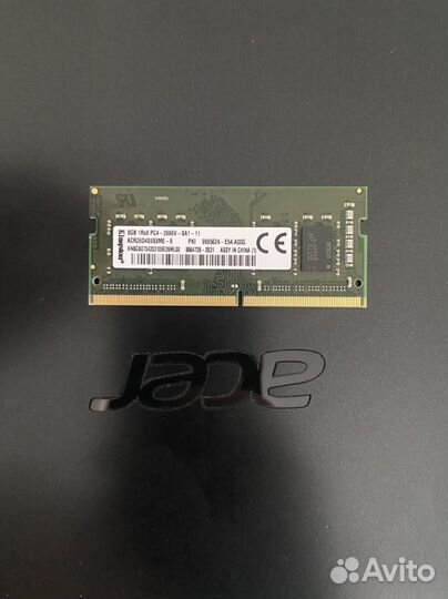 Оперативная память ddr4 8 gb для ноутбука