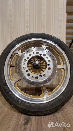 Вилка honda shadow nv750c (vt750) с колесом