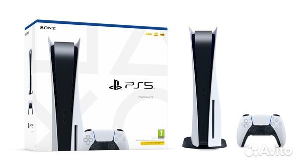 Sony PlayStation 5 825Gb (CFI-1216A) (White) EU