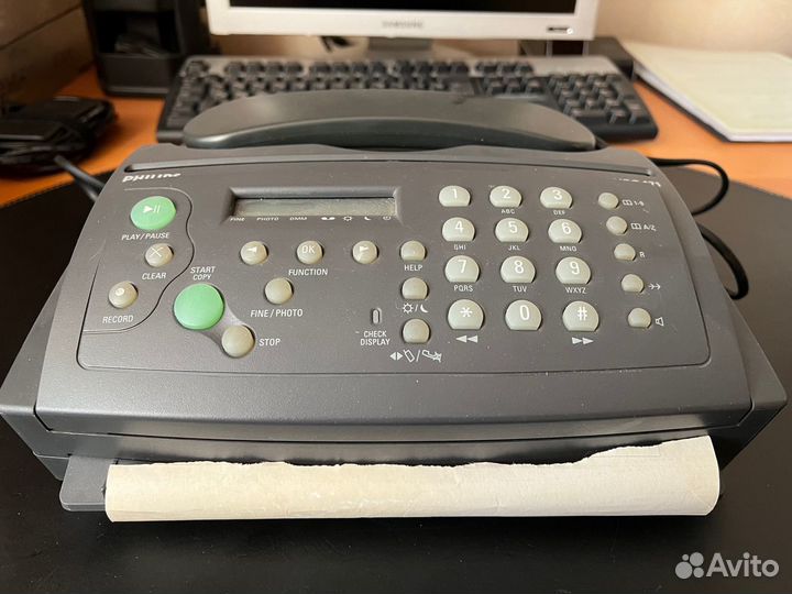 Телефон-факс автоответчик philips HFC 171