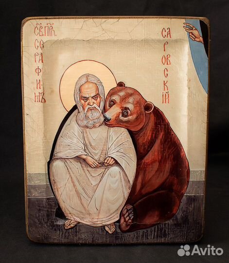 Икона деревянная 