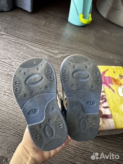 Сандалии для мальчика 17 размер