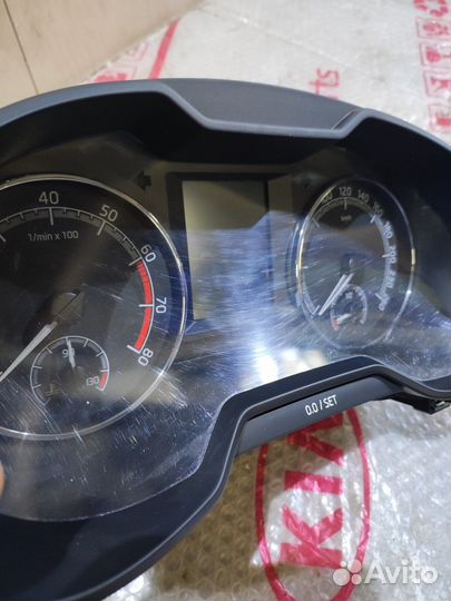 Панель приборов Skoda Octavia A7 2013-2022