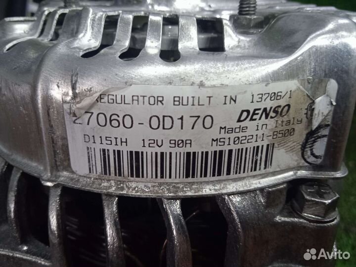 Генератор Тойота Авенсис Т250 1ZZ капремонт