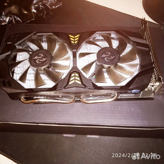 Видеокарта rx580 8gb radion