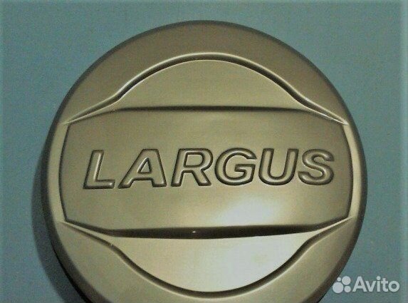 Чехол запасного колеса Лада Ларгус серый базальт