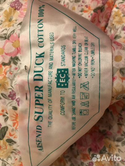 Новое Зимнее одеяло пух, перо импортное