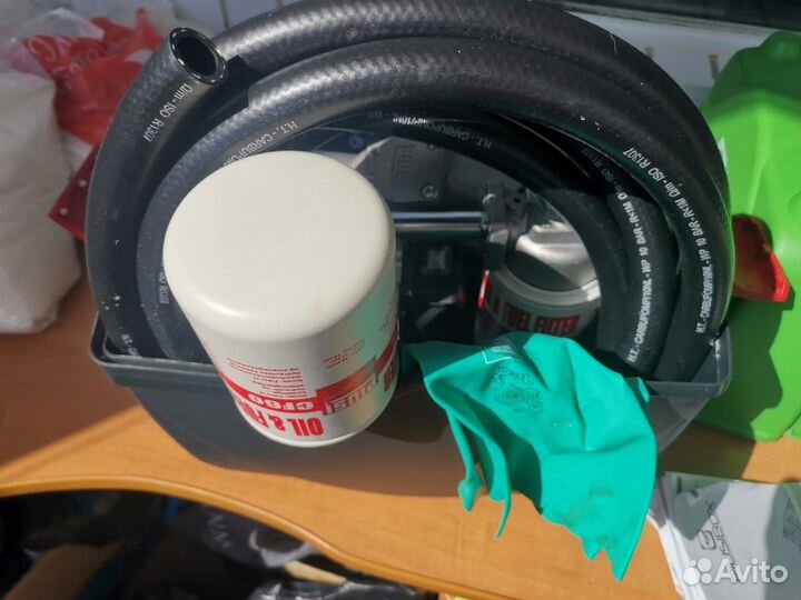 Насос для перекачки топлива + цифровой счётчик