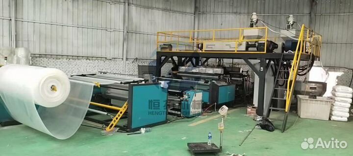 4х слойная линия для пузырьковой пленки