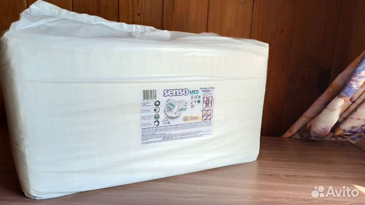 Подгузники для взрослых размер m 30 штук