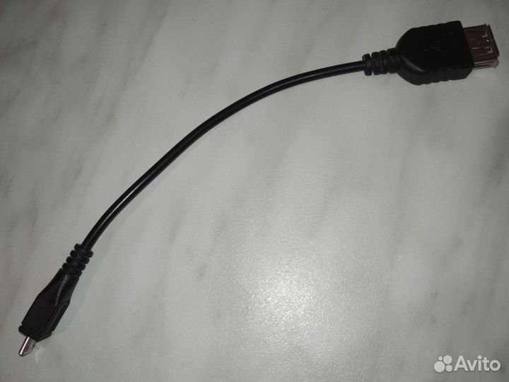 Переходник Micro USB - USB OTG адаптер