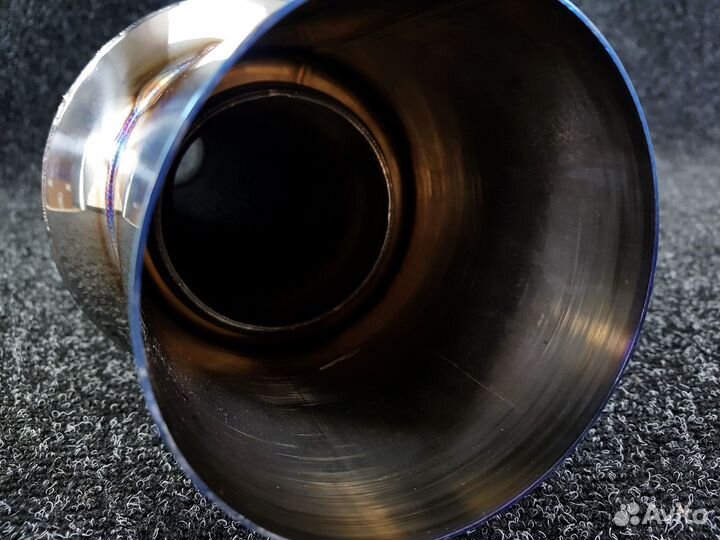 Бочка HKS style Titanium 63мм - Универсальный глуш