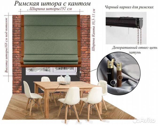 Римские шторы