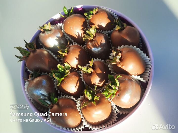 Клубника в шоколаде