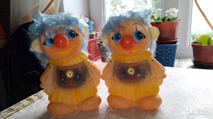Резиновые игрушки винтаж СССР