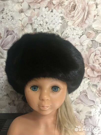 Шапки меховые, воротник норка