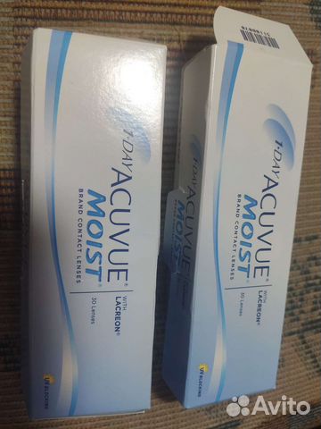 Контактные линзы acuvue moist