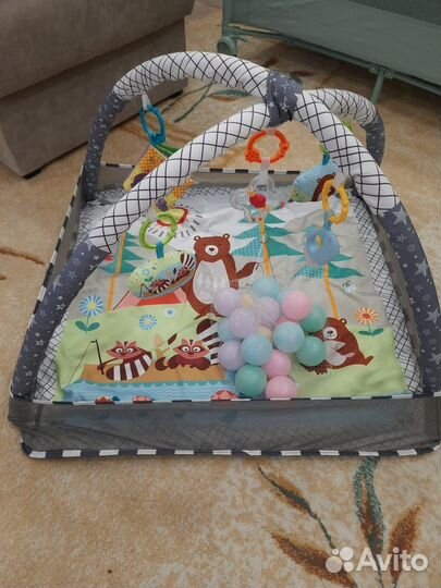 Детский игровой развивающий коврик