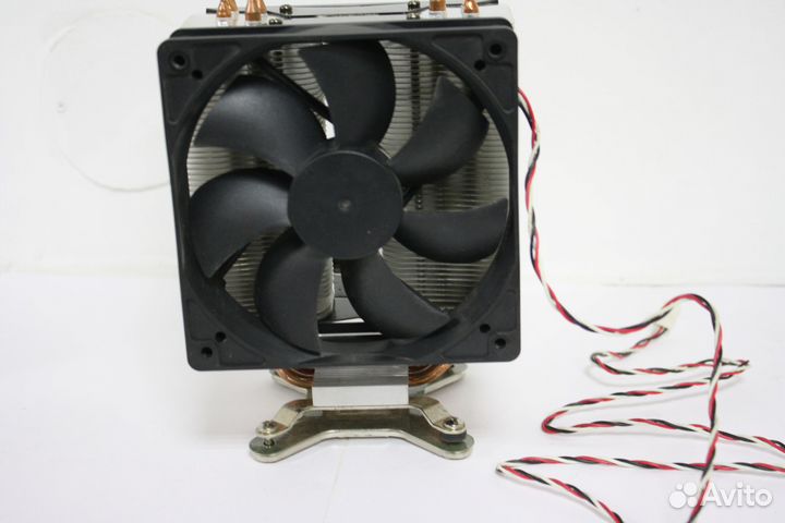 Кулер для процессора (башня) 4 теплотрубки lga775
