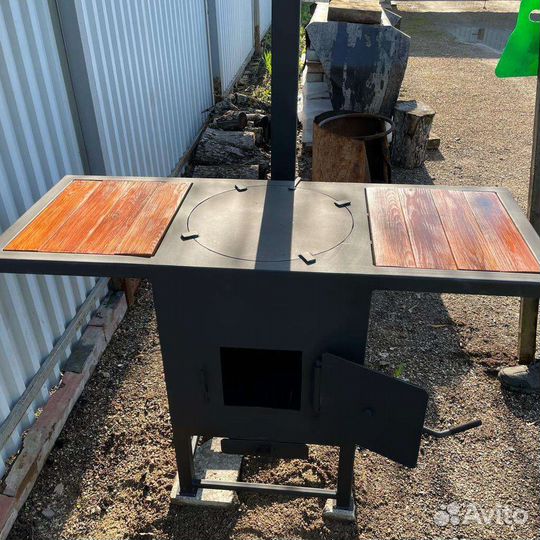 Печка под казан