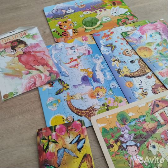 Новые Детские пазлы