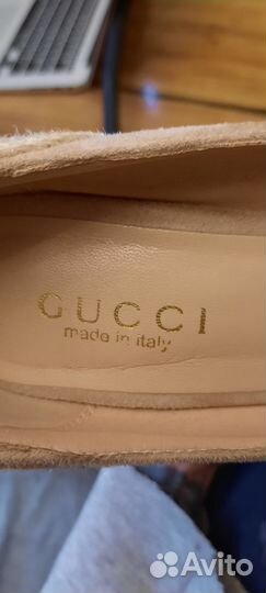 Туфли на платформе gucci