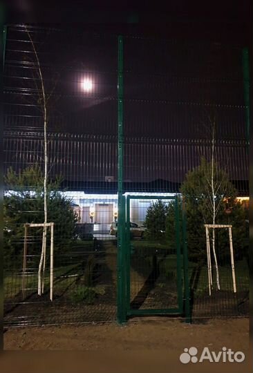 Забор сетка 3д