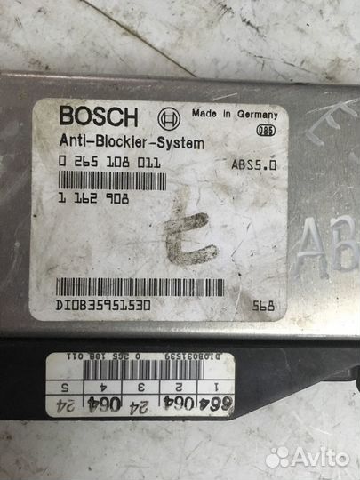 Эбу ABS 0265108011 BMW 7 E38