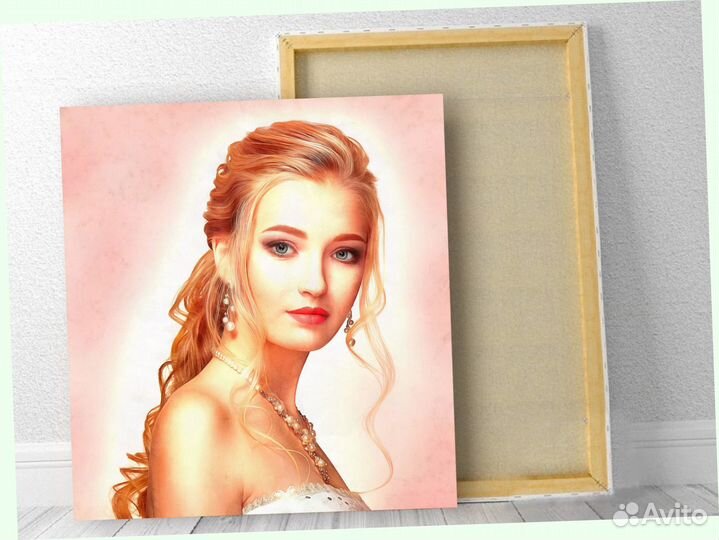 Портрет на холсте по фотографии