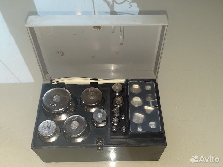 Гирьки калибровочные набор от 10 млг до 500 гр