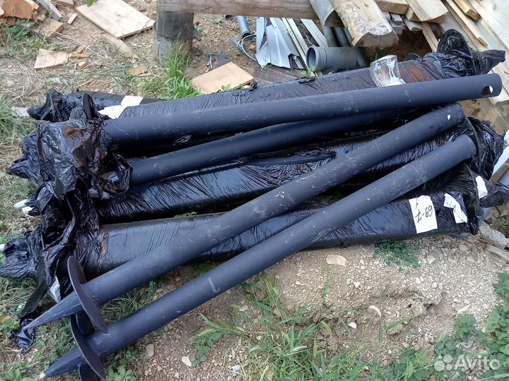 Винтовые сваи 23шт. 76 1500