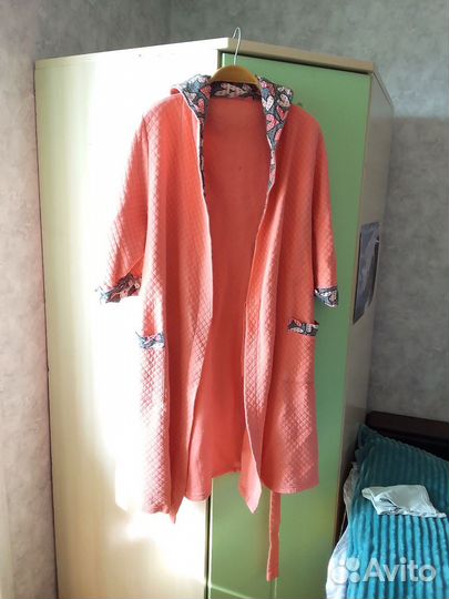 Халат теплый женский