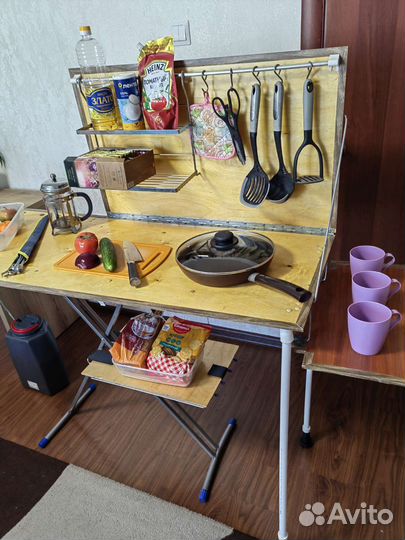 Кухня для кемпинга туристическая складная